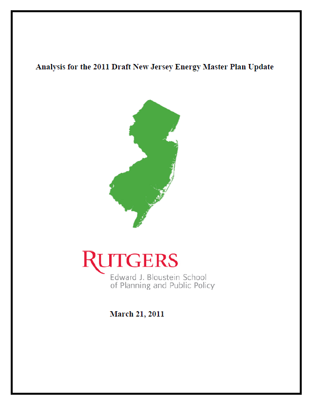 New Jersey Energy Master Plan Documents