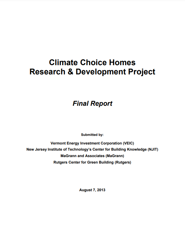 Climate Choice Homes