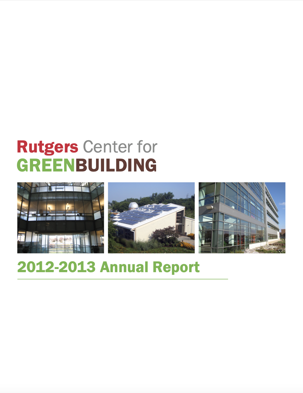 RCGB Annual Report 2012-2013