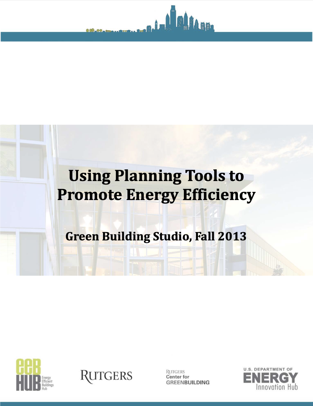 Using Planning Tools to Promote Energy Efficiency