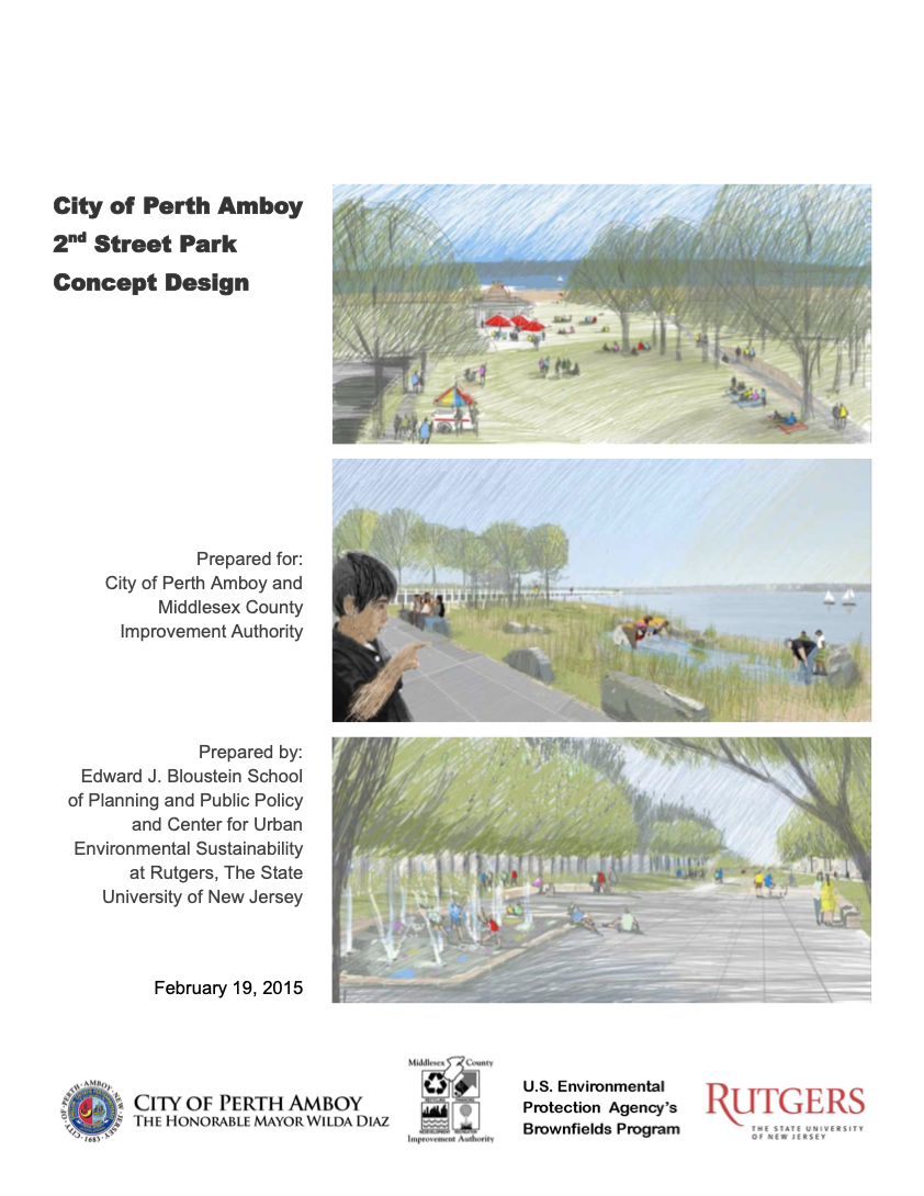 City of Perth Amboy 2nd Street Park Concept Design