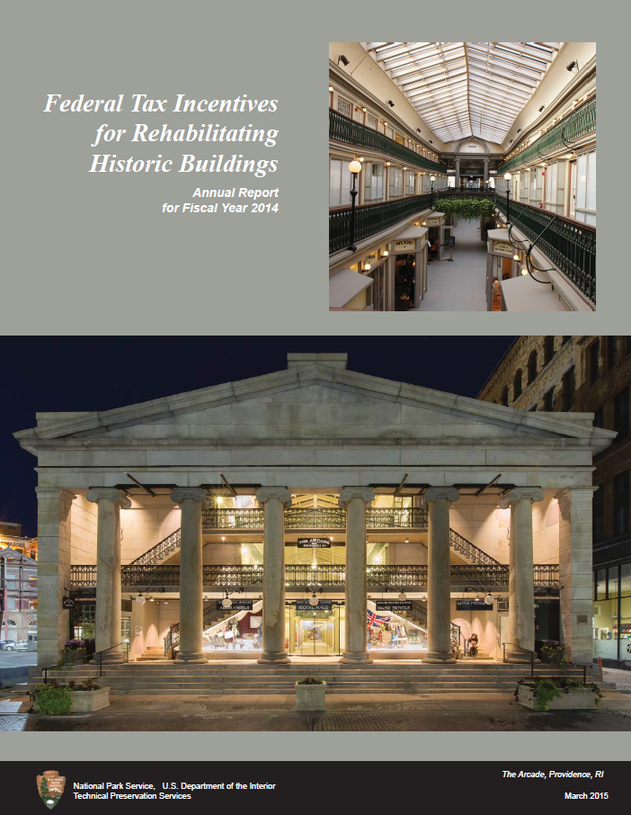 Federal Tax Incentives for Rehabilitating Historic Buildings Fiscal Year 2014