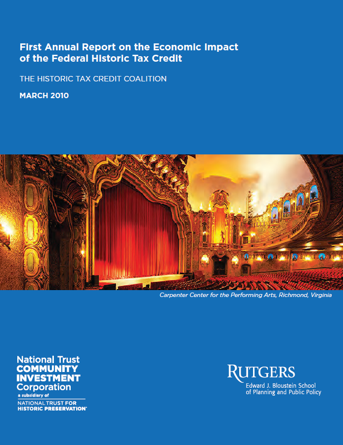 First Annual Report on the Economic Impact 2010