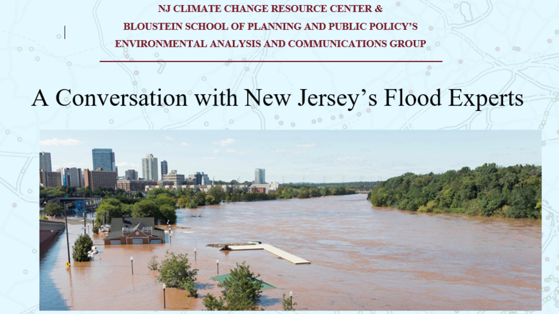 A Conversation with new Jersey's Flood Experts