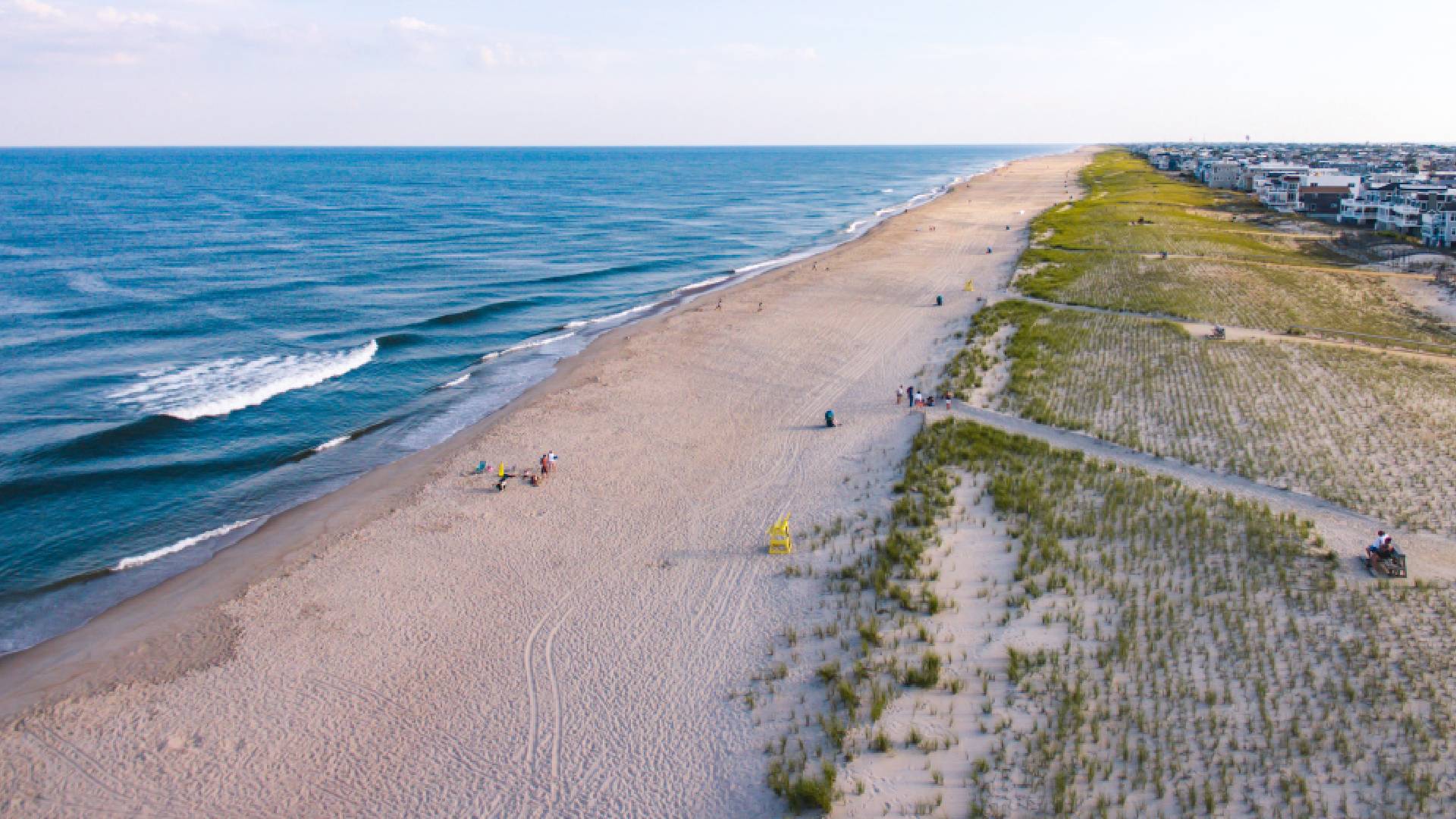 Jersey Shore Drone Shot