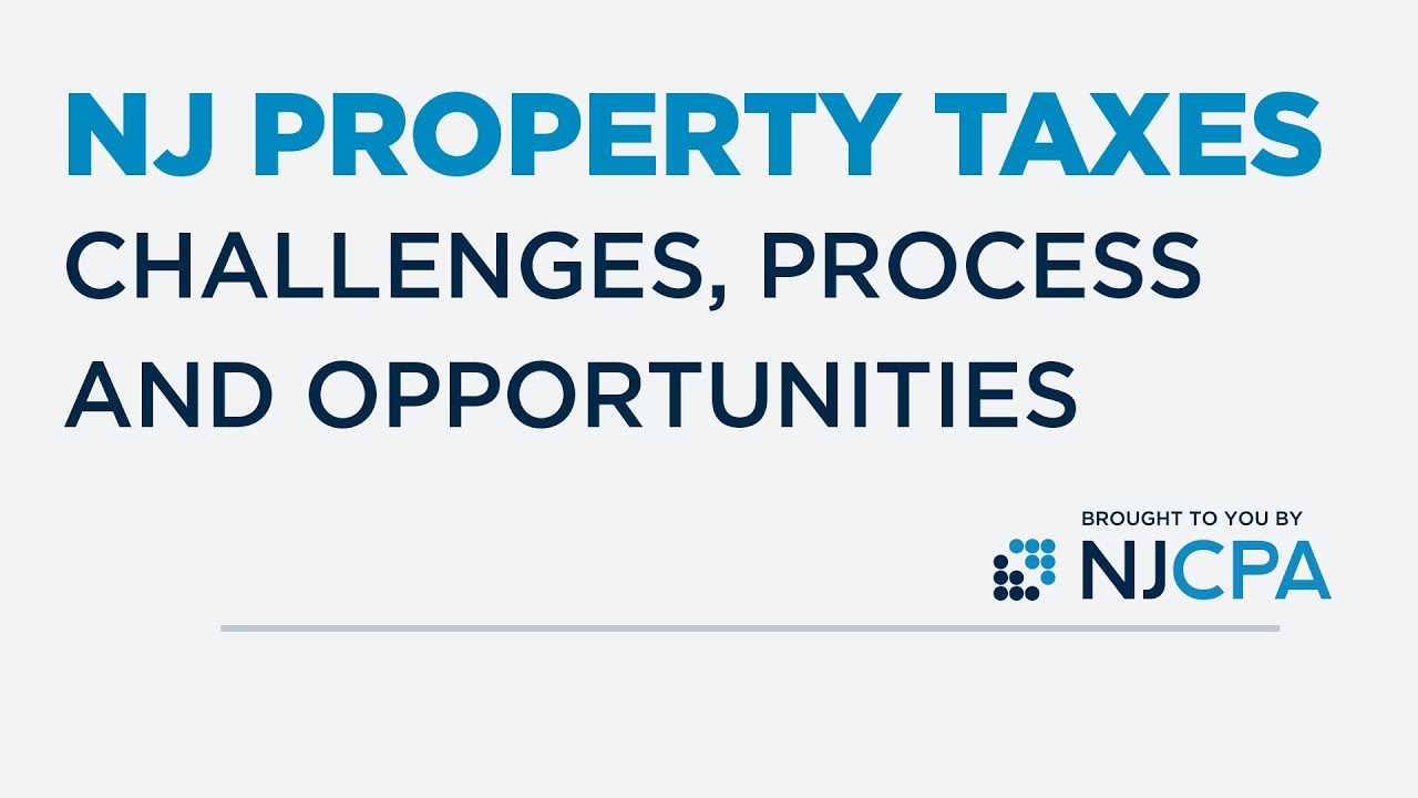 New Jersey’s “property tax problem” and high number of municipalities: a video presentation with Q&A
